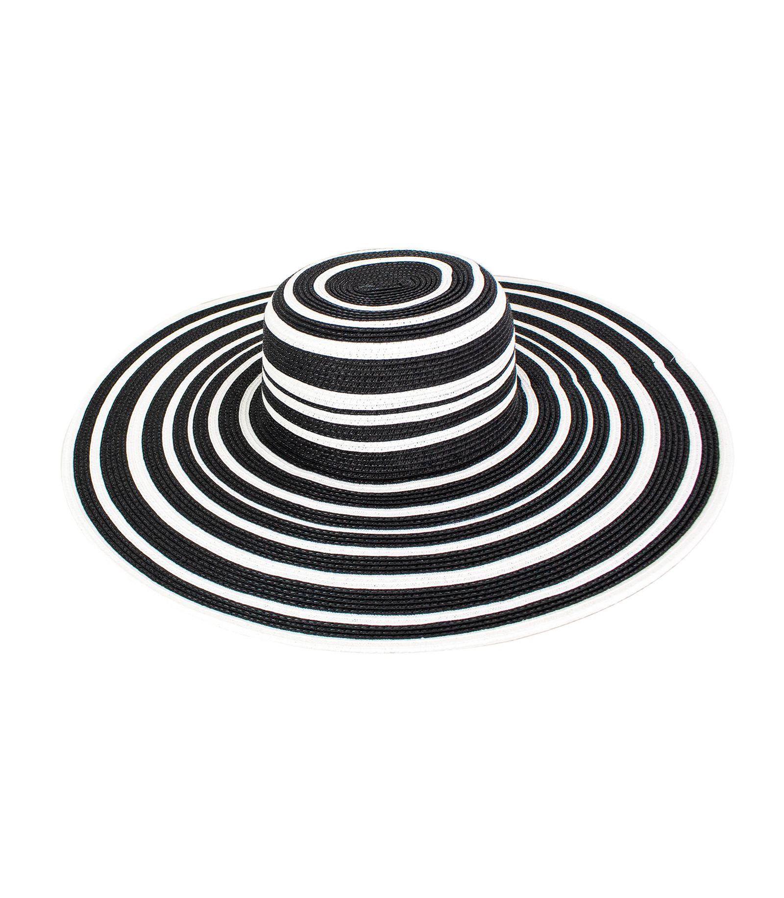 Peter Grimm Drew Extra Wide Brim Striped Hat