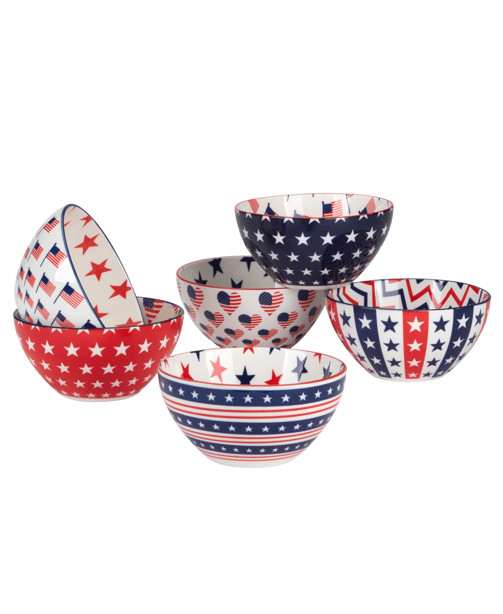 Certified International Набор тарелок Patriotic, 6 шт.