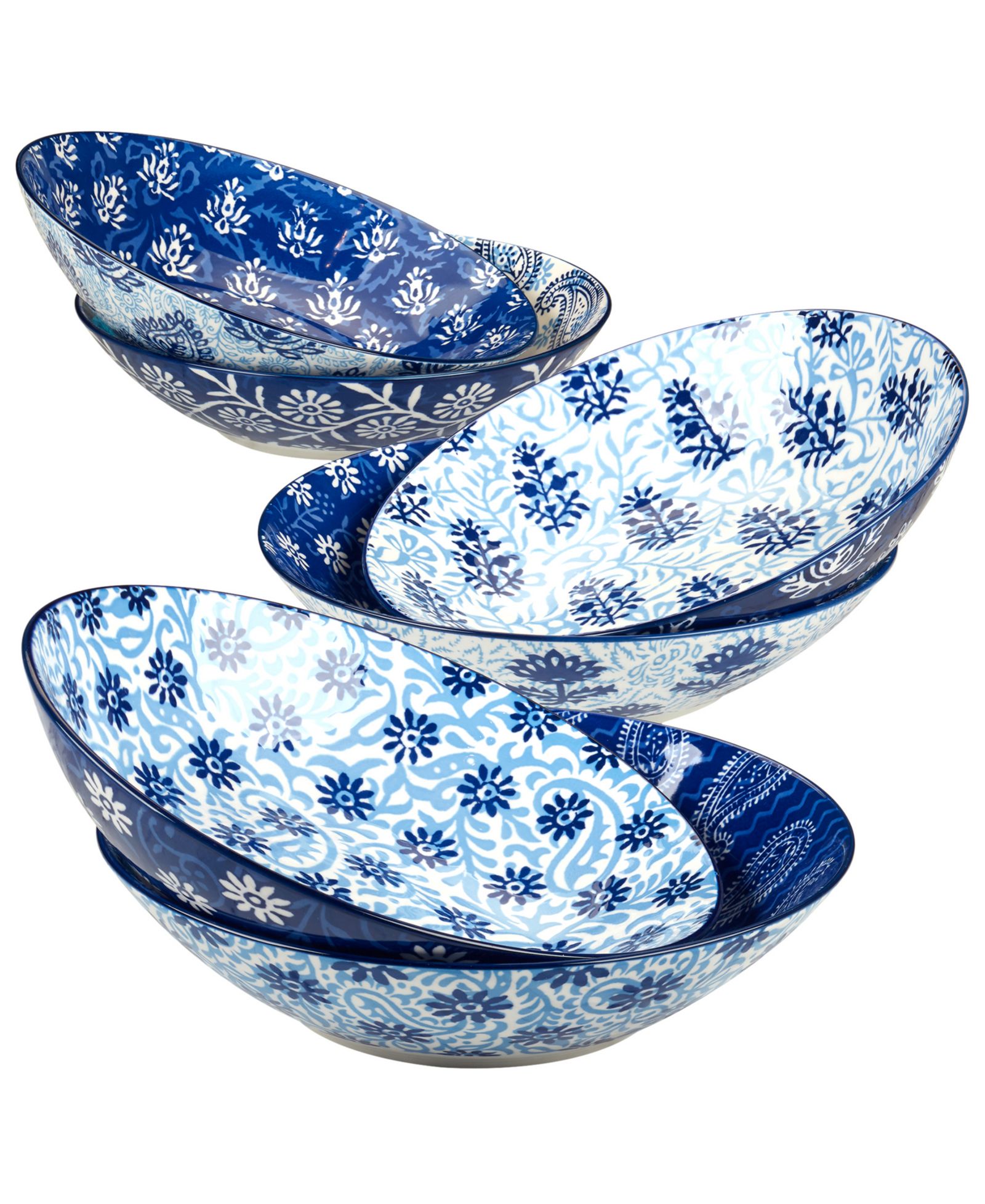 Набор синих макарон Certified International Carnival Blue