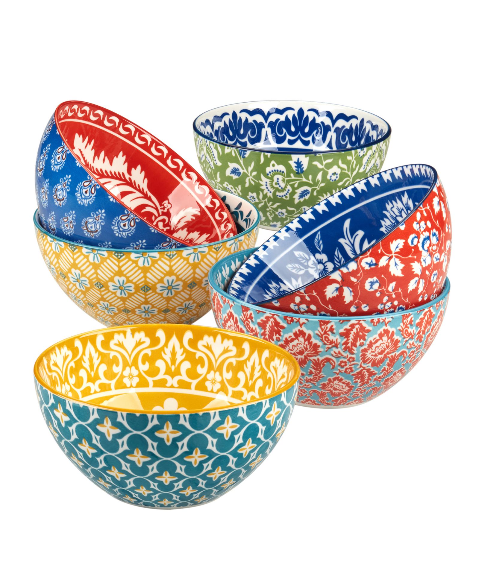 Набор из 6 универсальных чаш Certified International Panache, 6.25" 6 Asst