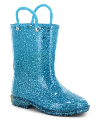 Western Chief Toddler and Little Girl's Glitter Rain Boot