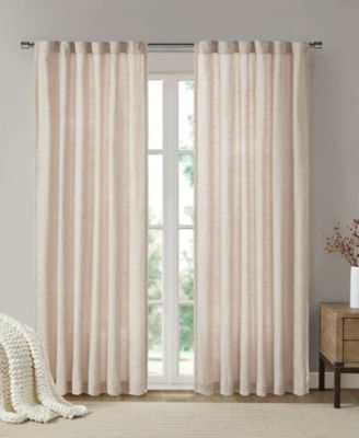 Madison Park Beals Штора из искусственного льна, 50x95