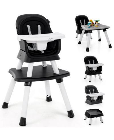Стульчик для кормления 8-в-1 Costway Convertible Dining Booster Seat