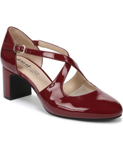 Dark Cherry Faux Patent Leather