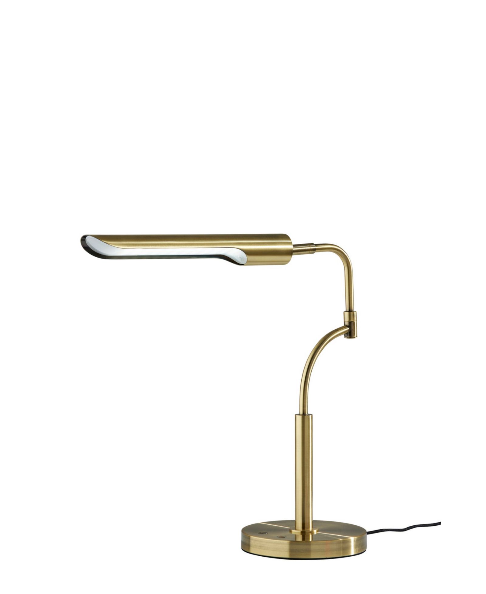 Adesso 17" - 26.5" Zane LED Desk Lamp with Smart Switch