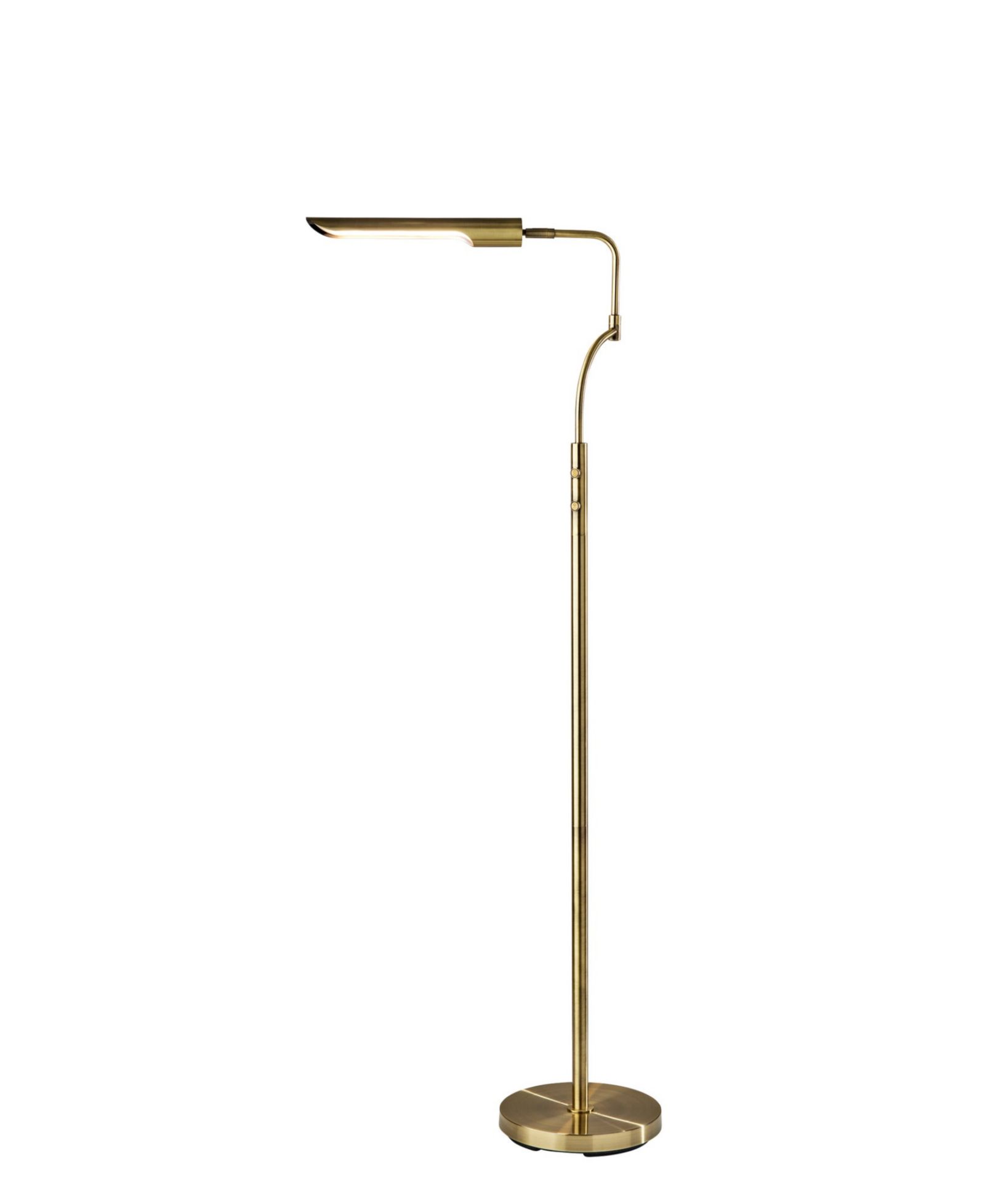 Adesso 56.5" - 66" Zane LED Floor Lamp with Smart Switch