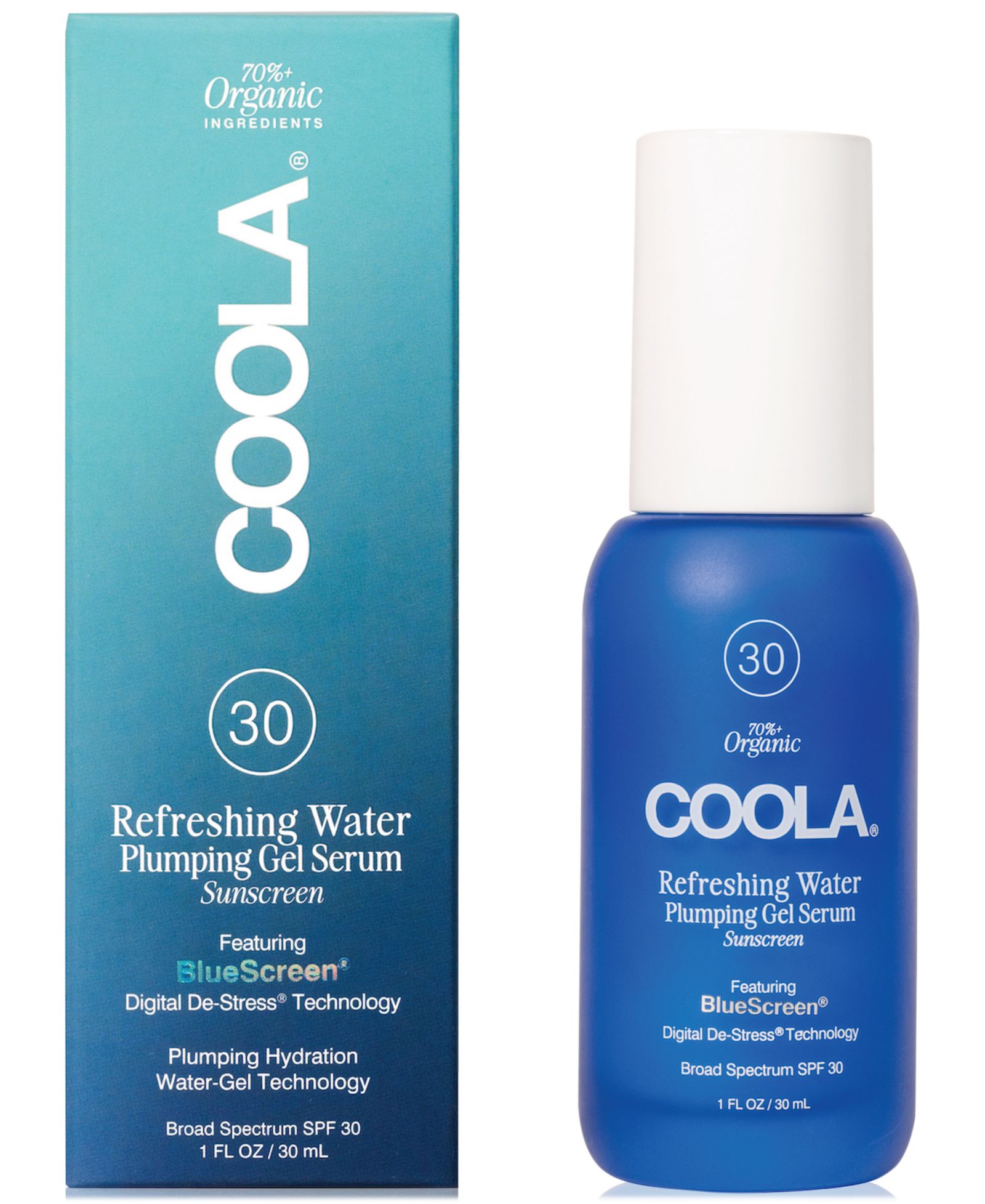 COOLA Refreshing Water Plumping Gel Serum SPF 30