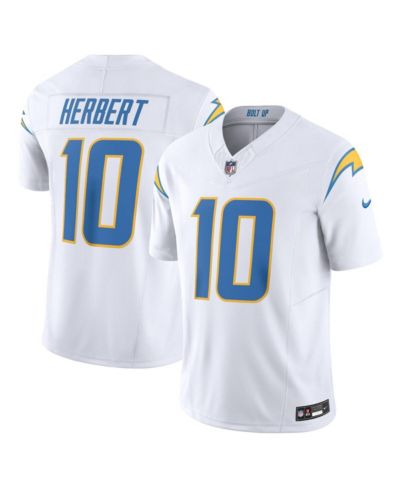 Мужская джерси Nike Justin Herbert Los Angeles Chargers Vapor F.U.S.E. Limited