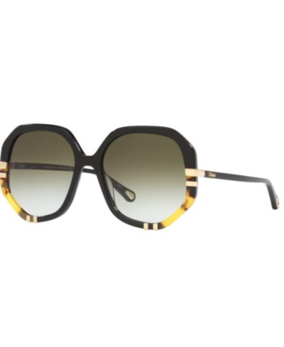 Chloé Women's Rectangle Sunglasses, CH0105S 6N000422