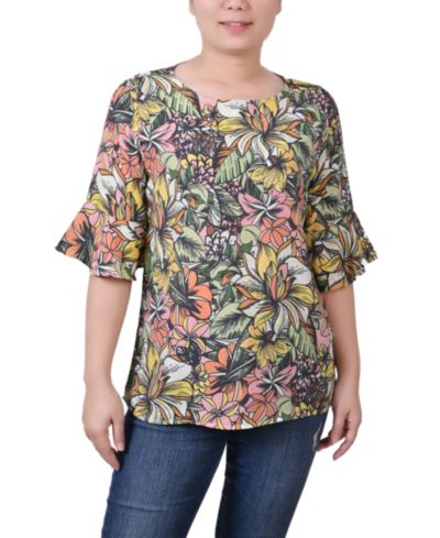 Женская блузка NY Collection Bell Sleeve