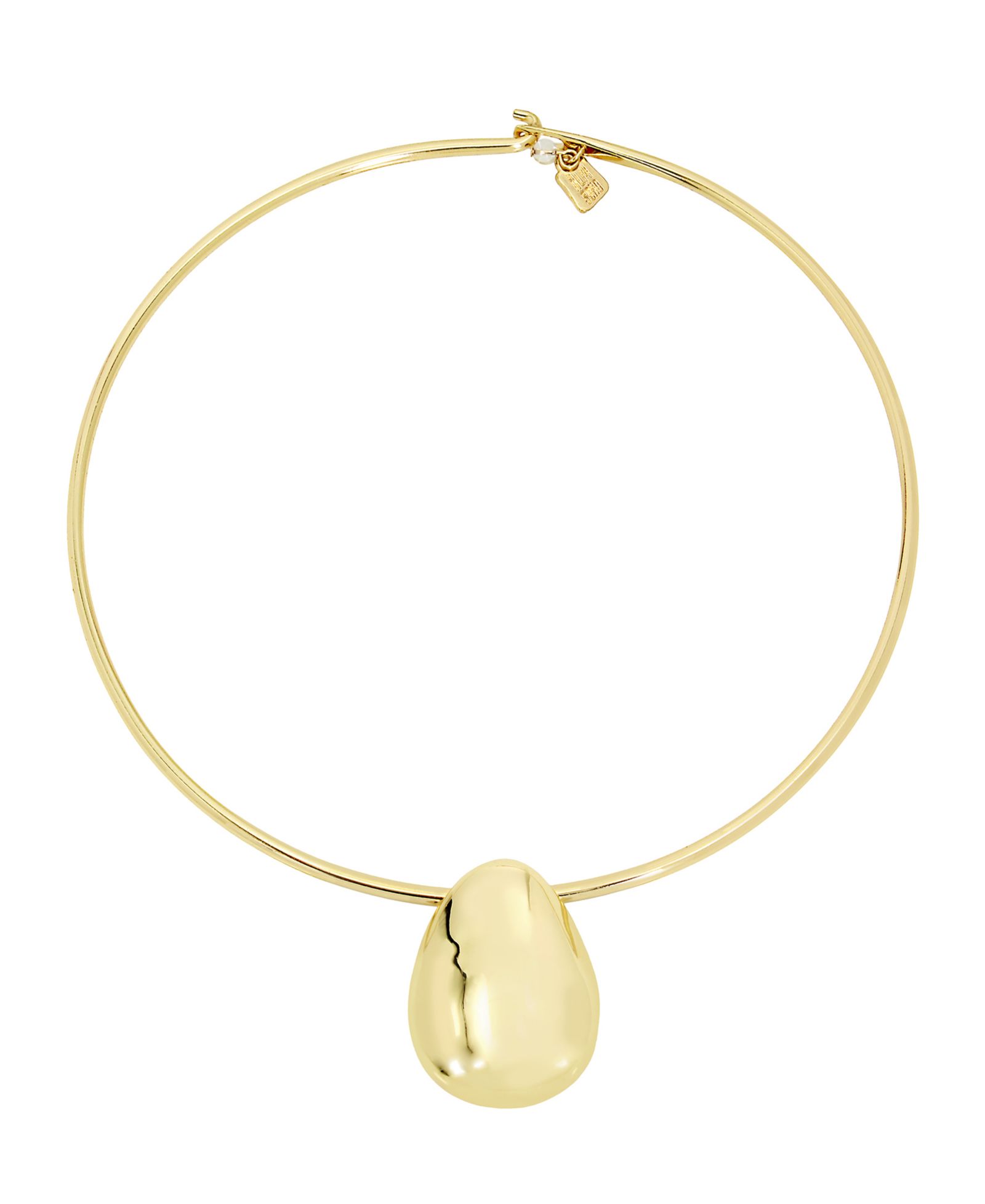 Robert Lee Morris Soho Dome Pendant Wire Necklace