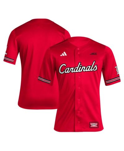 Мужская бейсбольная джерси adidas Red Louisville Cardinals Reverse Retro Replica