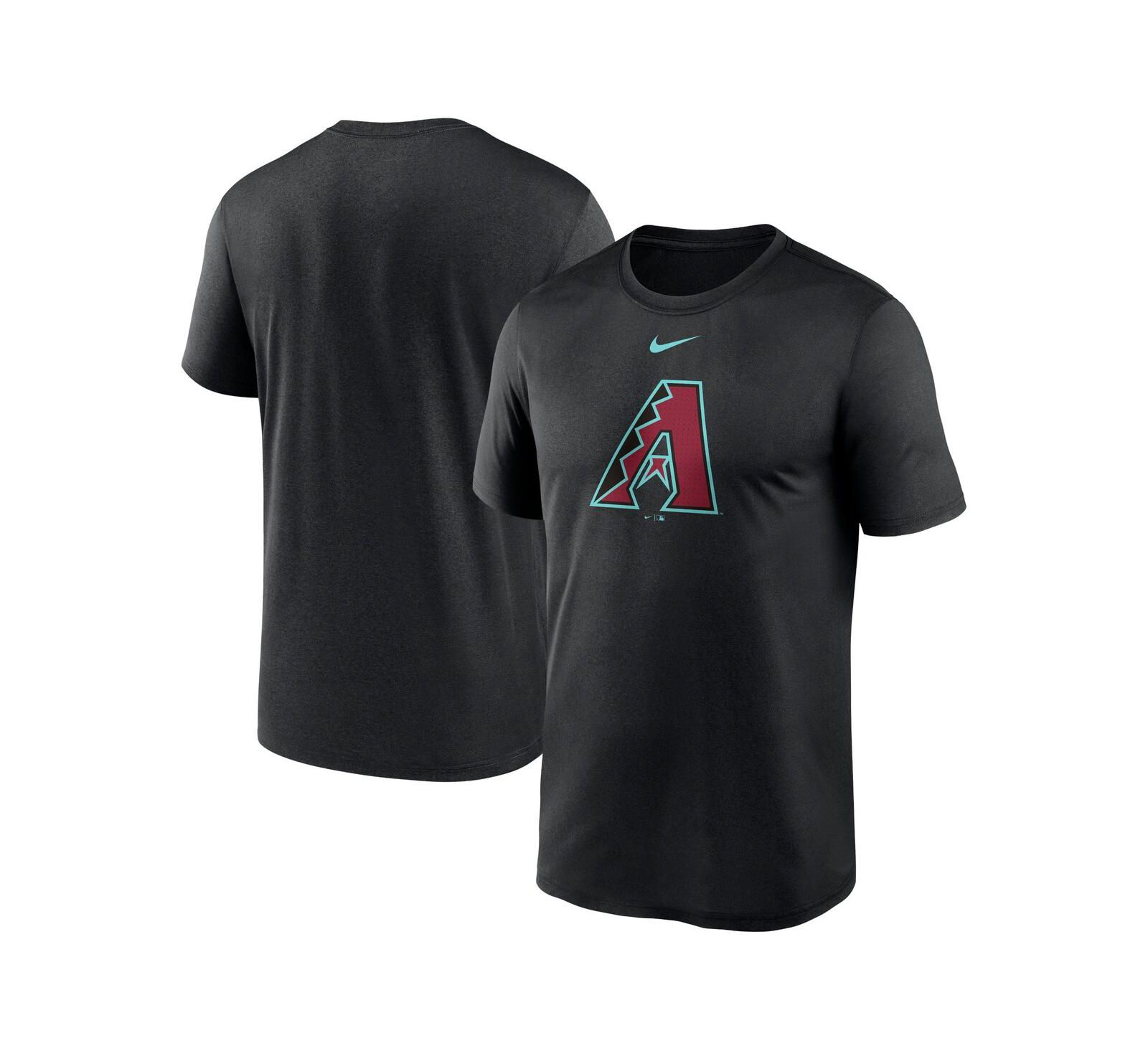 Men's Nike Black Arizona Diamondbacks Legend Fuse Large Logo Performance T-shirt