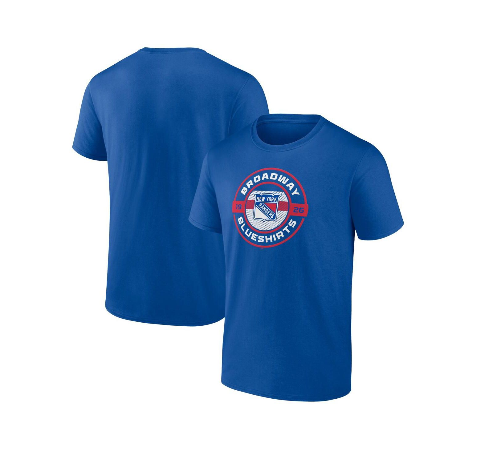 Fanatics Мужская футболка New York Rangers Local Blue