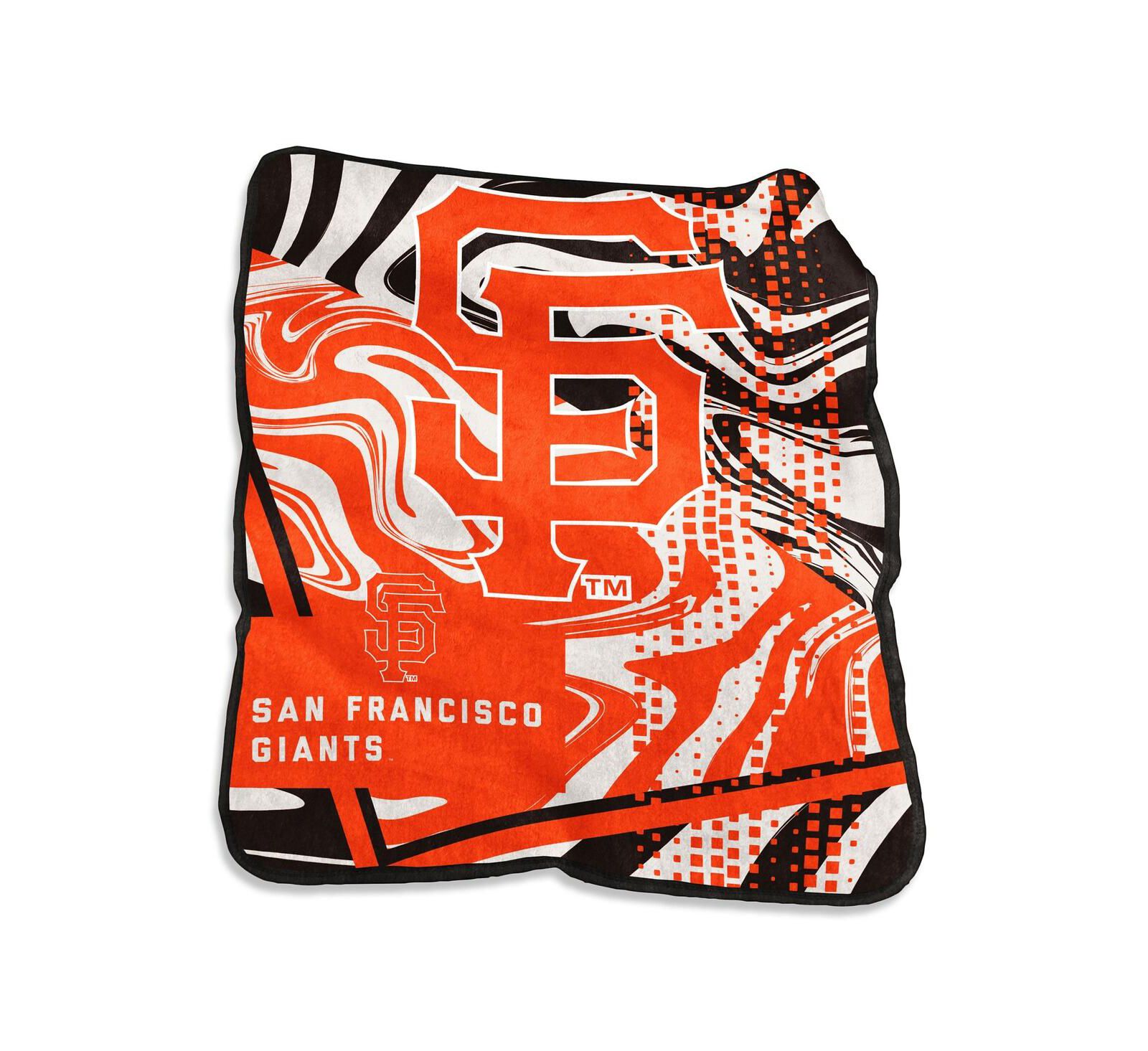 San Francisco Giants плед Swirl Raschel, 50" x 60"