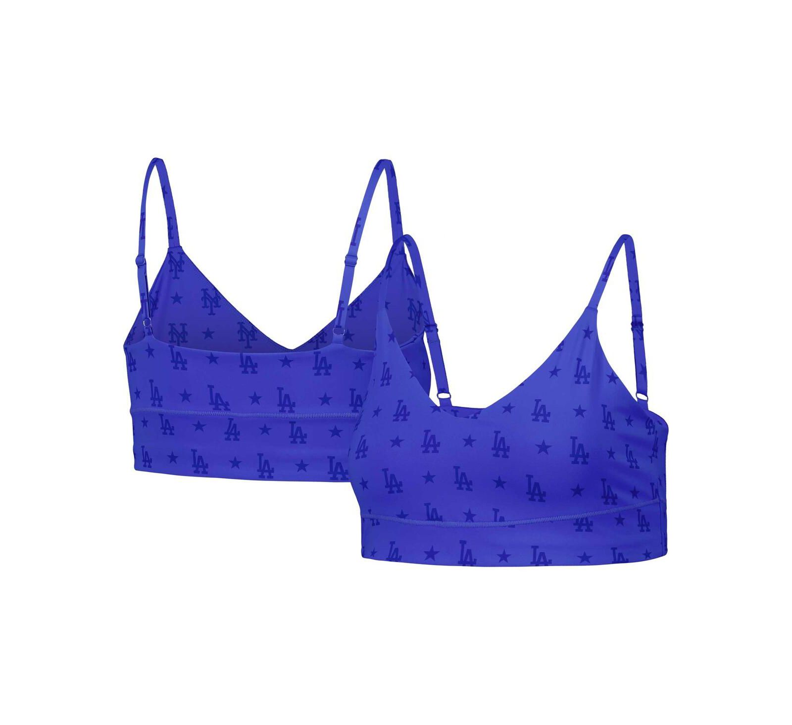 Women's Terez Royal Los Angeles Dodgers Active Bra