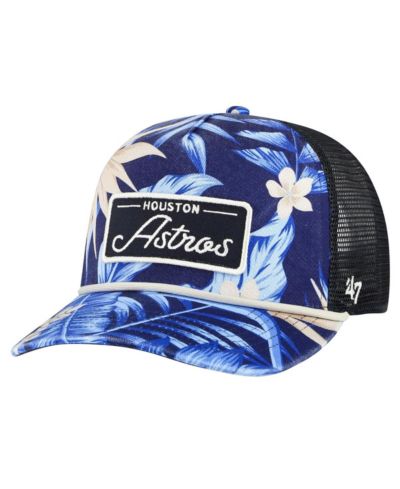 '47 Brand Мужская кепка Houston Astros Tropicalia Trucker Hitch Adjustable, Navy