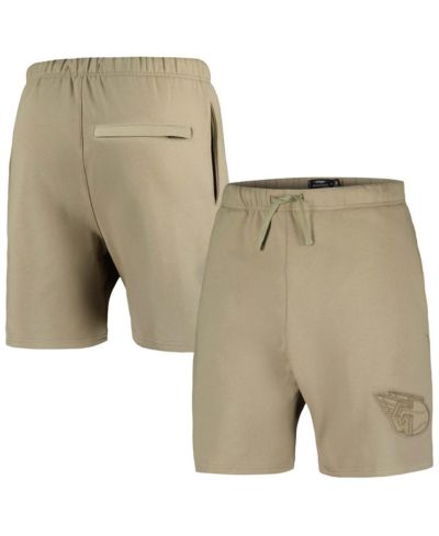Мужские шорты Pro Standard Khaki Cleveland Guardians Neutral Fleece