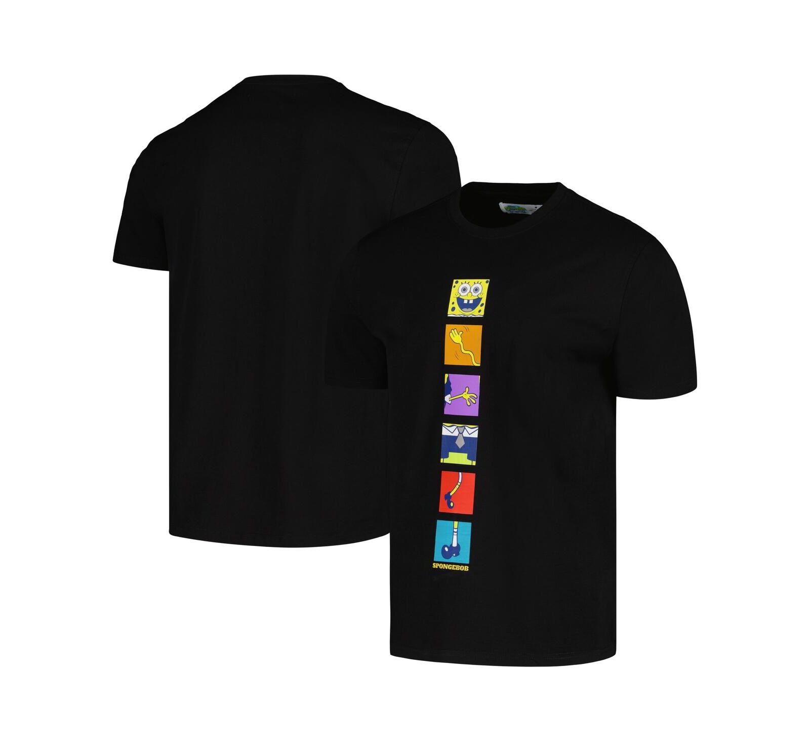 Мужская и женская футболка Freeze Max SpongeBob SquarePants Black