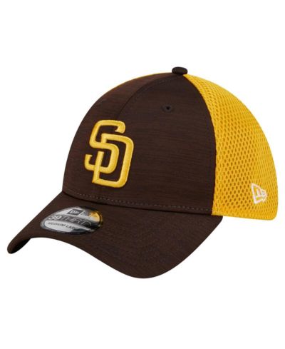 Men's New Era Brown San Diego Padres Neo 39THIRTY Flex Hat