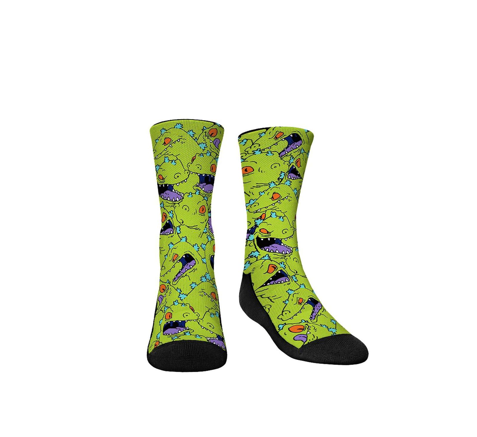 Детские носки Rock 'Em Socks Rugrats Reptar Attack! Crew