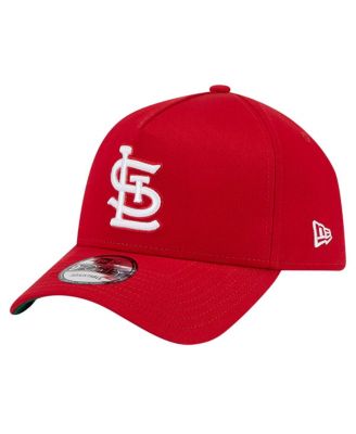 New Era Мужская кепка St. Louis Cardinals Team Color A-Frame 9FORTY регулируемая красная