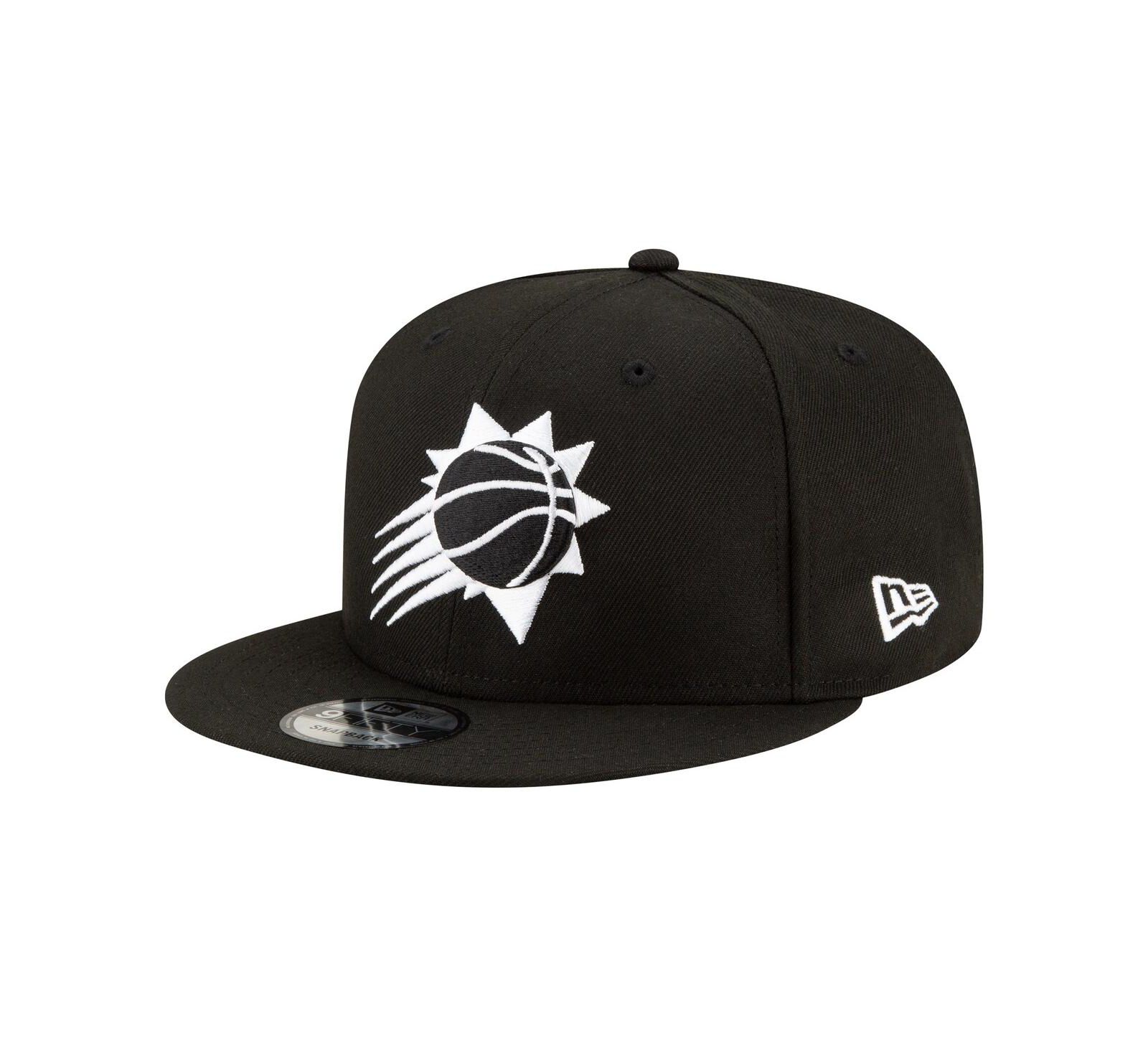 New Era мужская кепка Phoenix Suns 9FIFTY Snapback, черно-белая