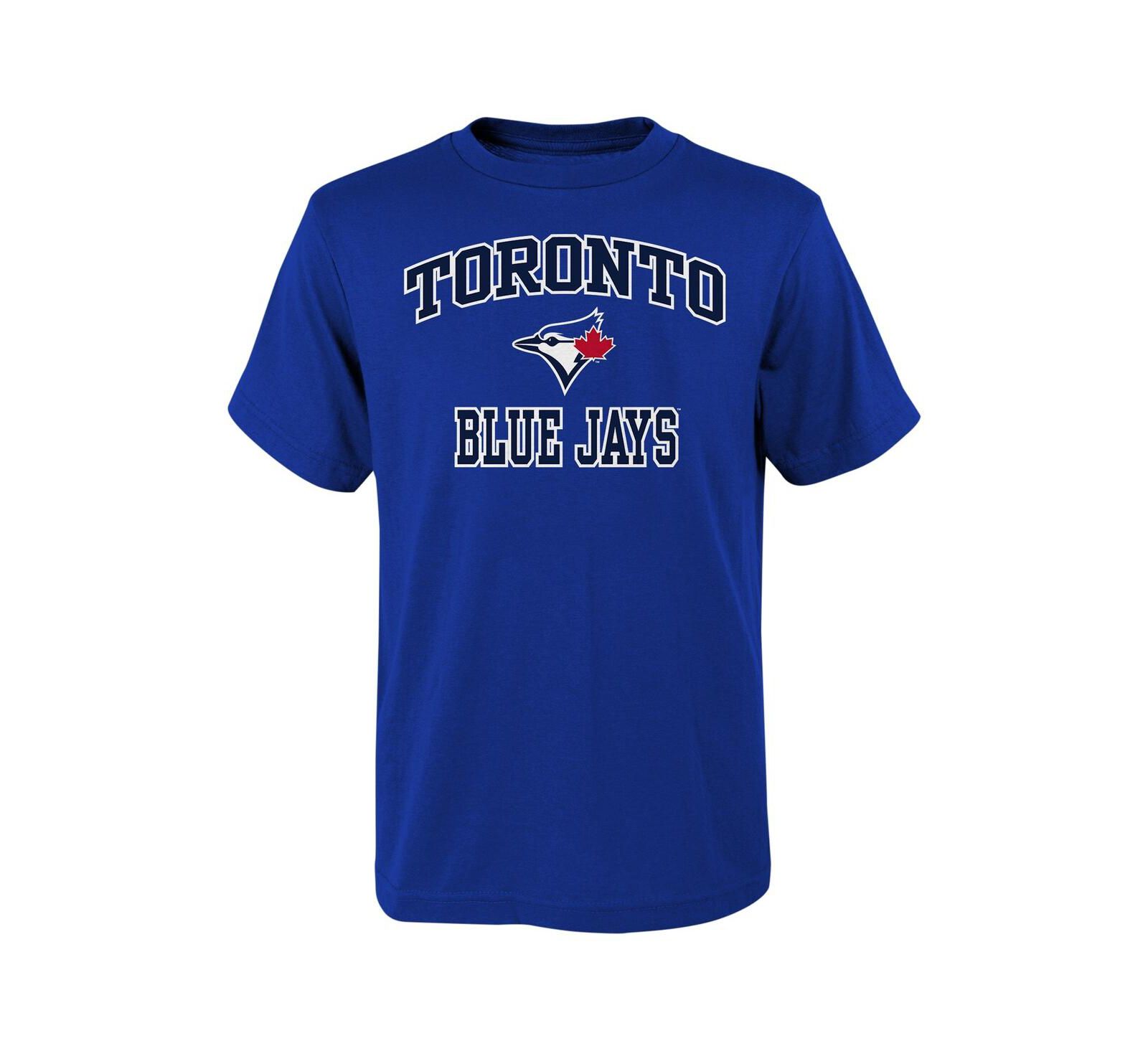 Детская футболка Fanatics Royal Toronto Blue Jays Heart & Soul