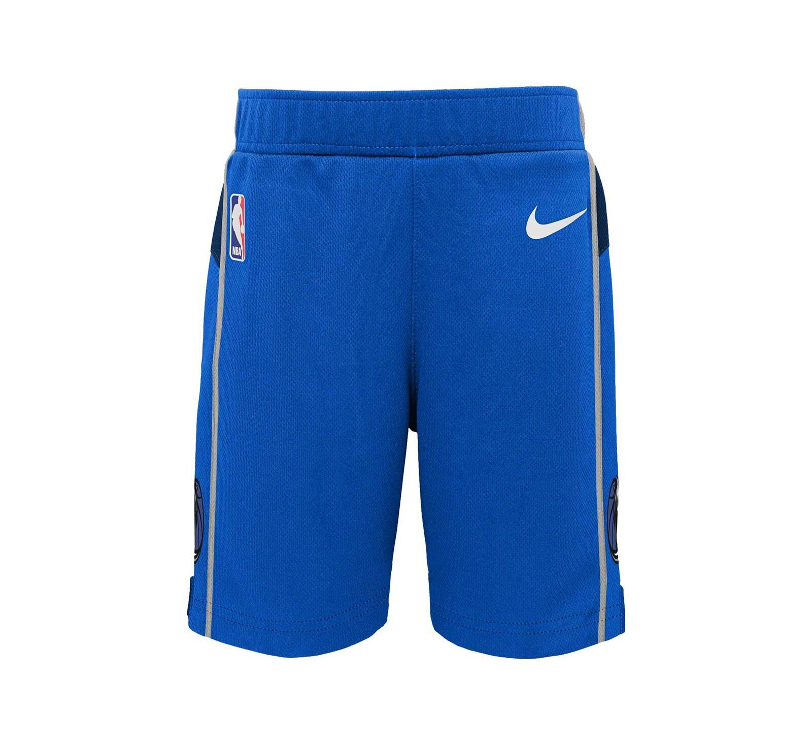 Детские шорты Nike Blue Dallas Mavericks Icon Replica
