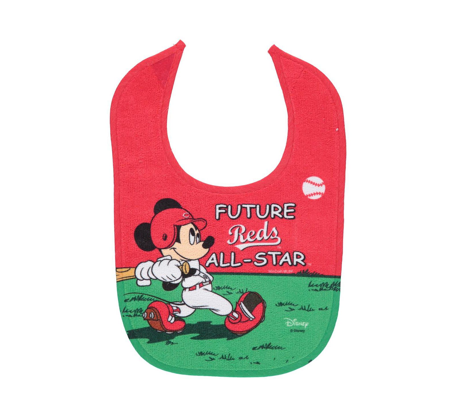 Детский нагрудник Wincraft Cincinnati Reds Disney Mickey All Pro для мальчиков и девочек
