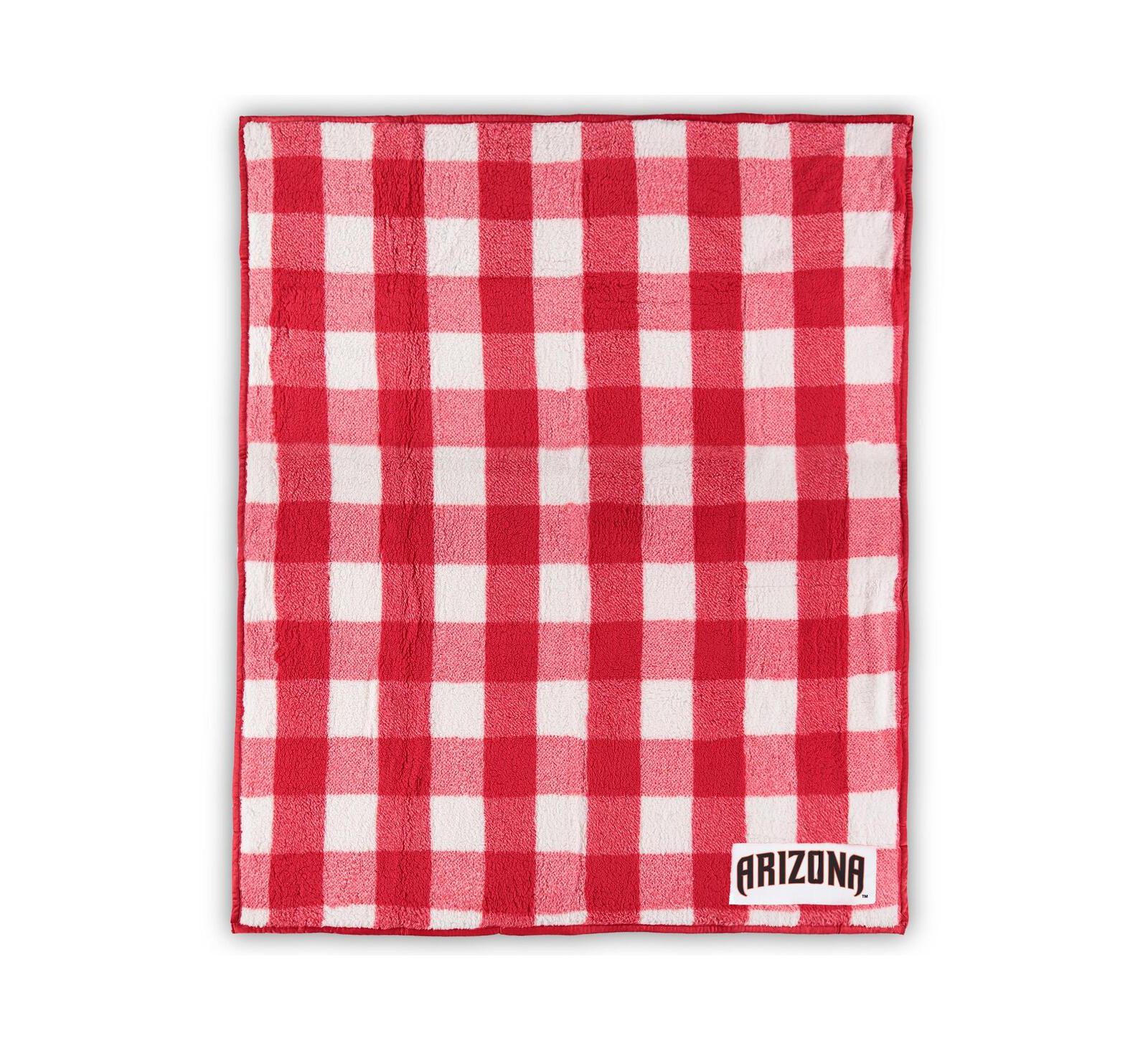 Флисовый плед Arizona Diamondbacks 50'' x 60'' Buffalo Check Frosty