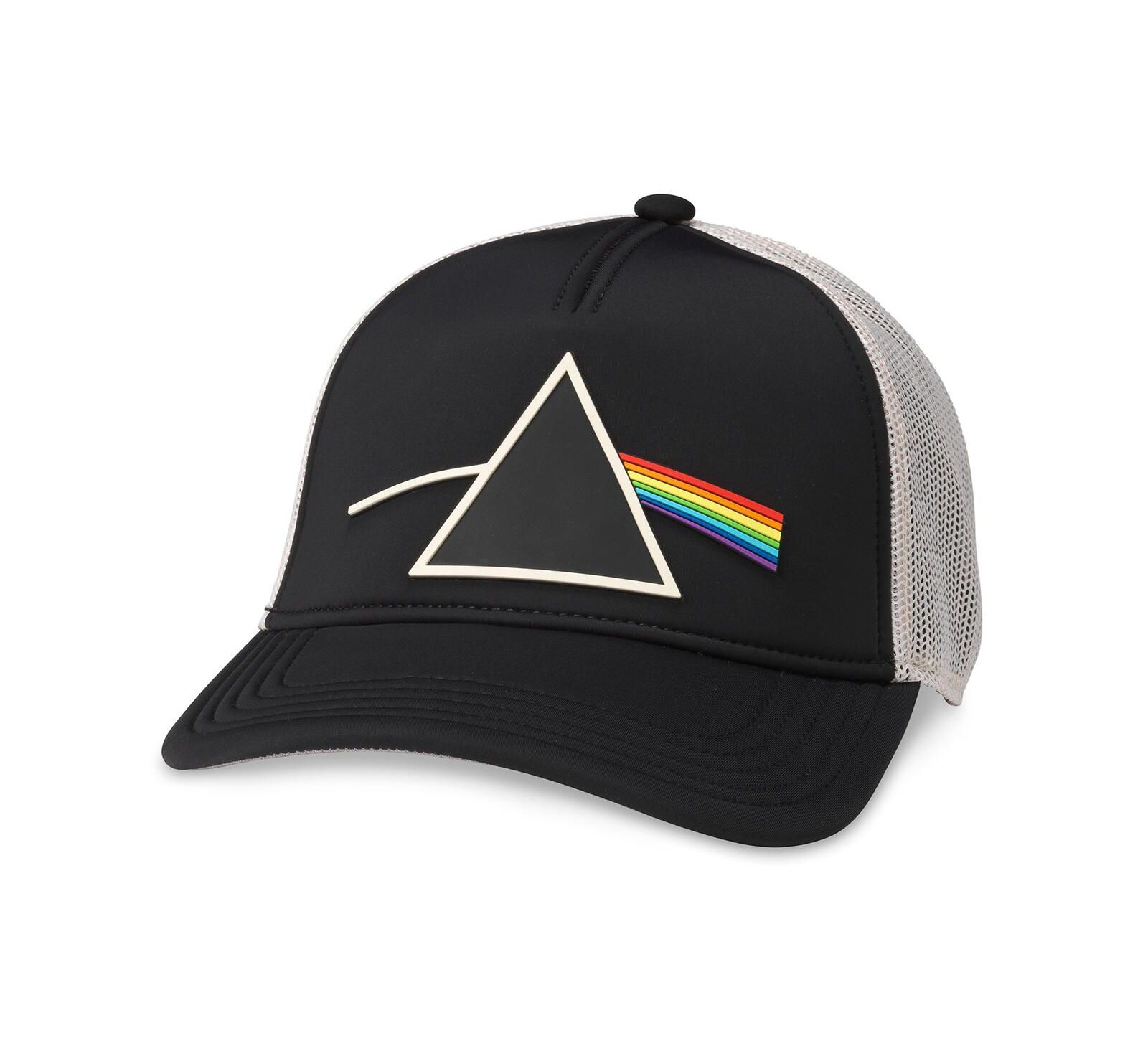 Мужская кепка American Needle Black Natural Pink Floyd Riptide Valin Trucker Adjustable