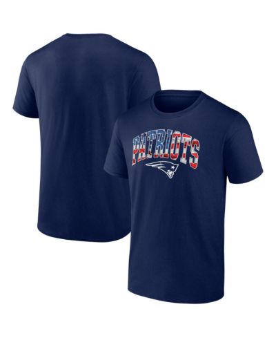 Мужская футболка Fanatics New England Patriots Banner Wave Logo