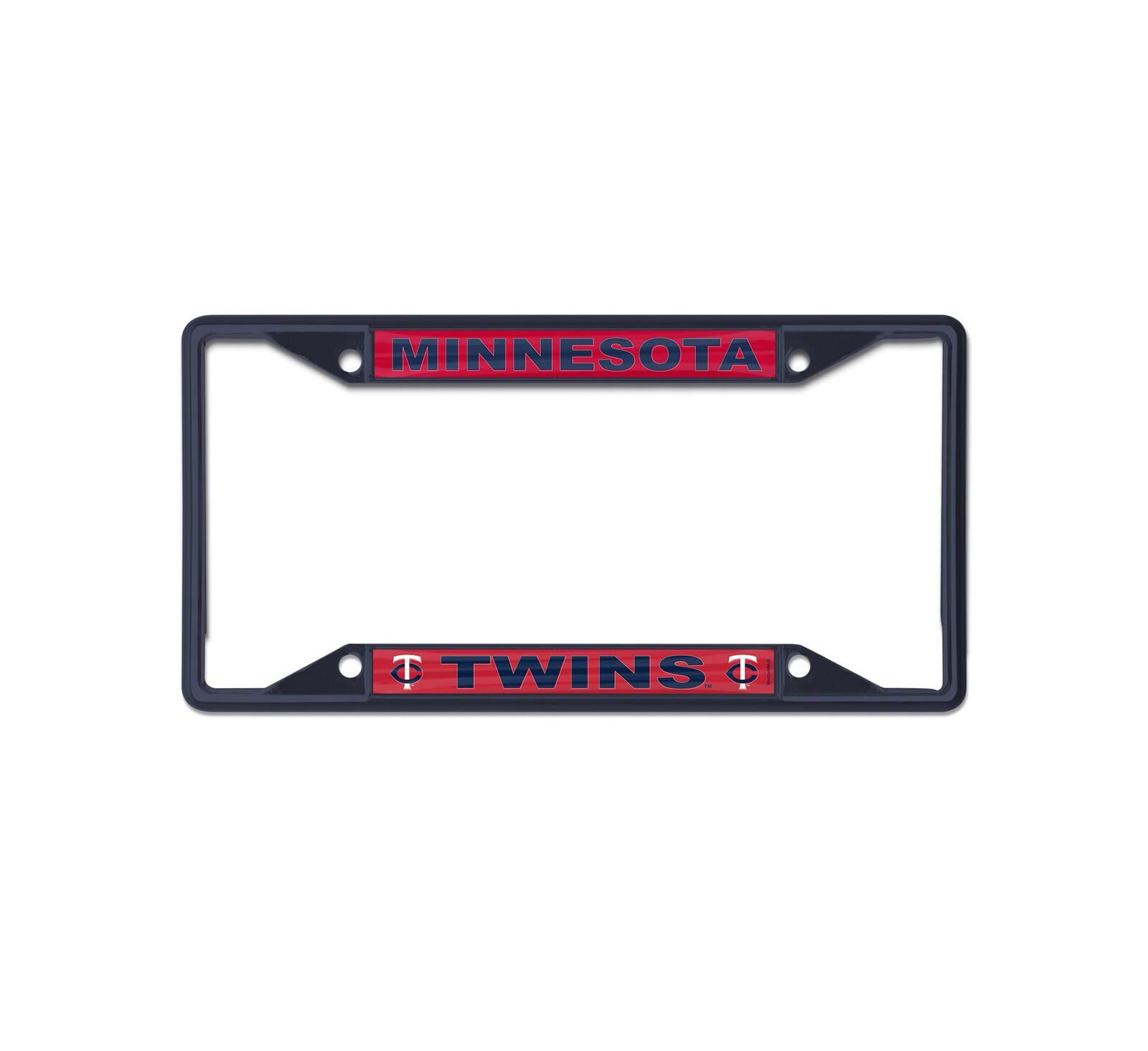 Wincraft Minnesota Twins Chrome Color License Plate Frame