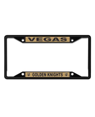 Wincraft Vegas Golden Knights Chrome Colored License Plate Frame