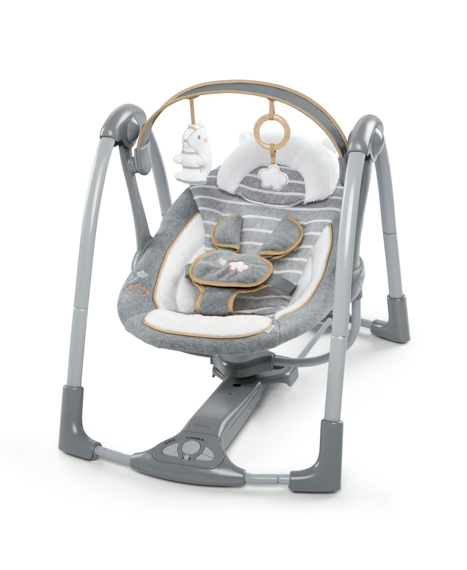 Boutique Collection™ Swing 'n Go Portable Swing™ - Bella Teddy™