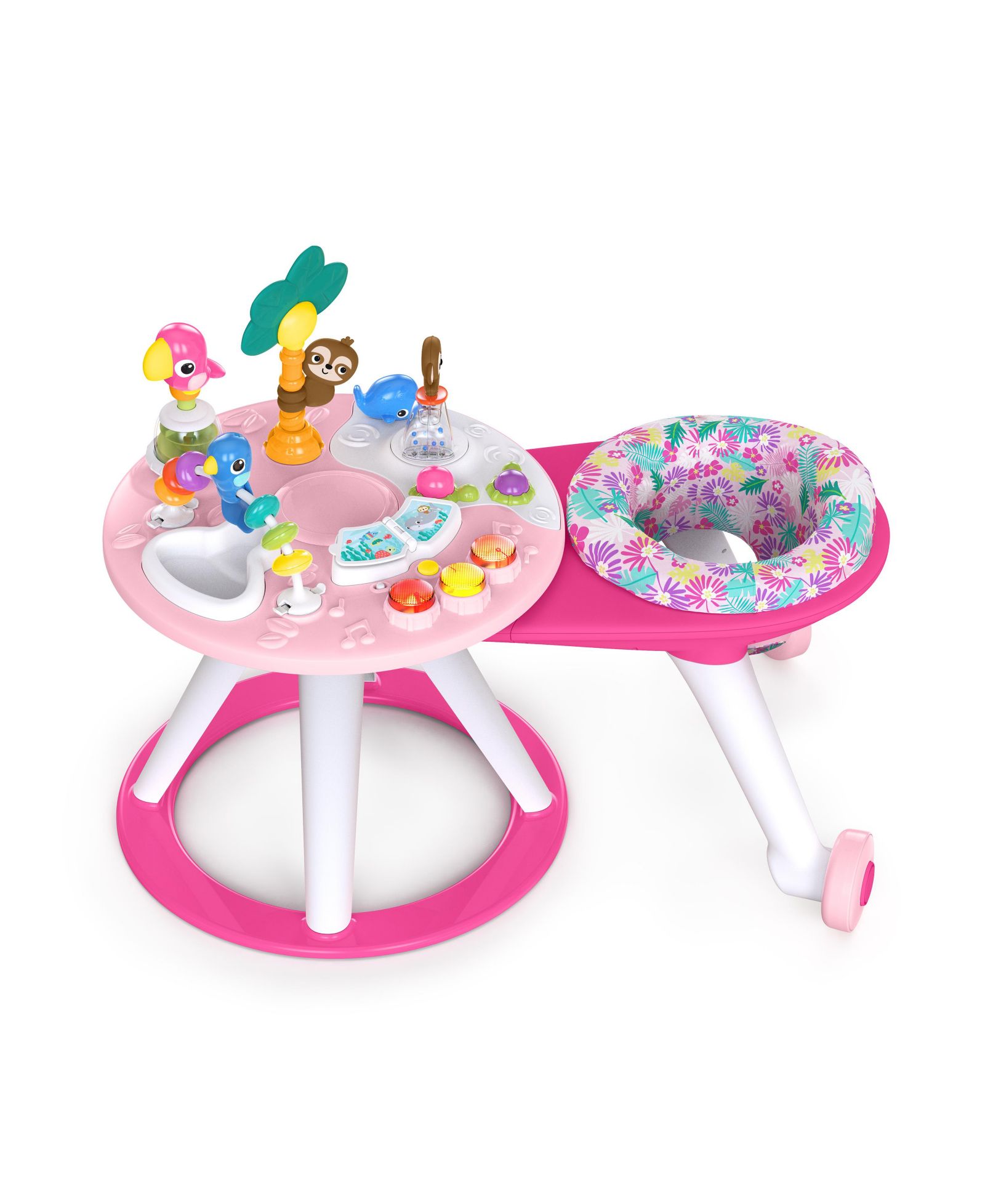 Bright Starts™ Around We Go™ 2-in-1 Tropic Cool™ игровой столик для развития ребенка