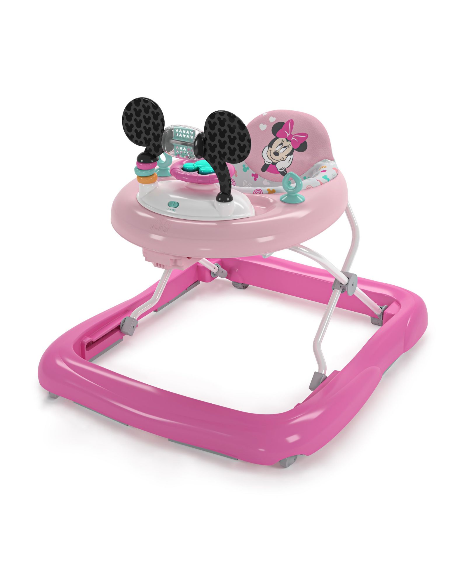 Bright Starts MINNIE MOUSE Tiny Trek™ Walker, Forever Besties™, 2-в-1 ходунки