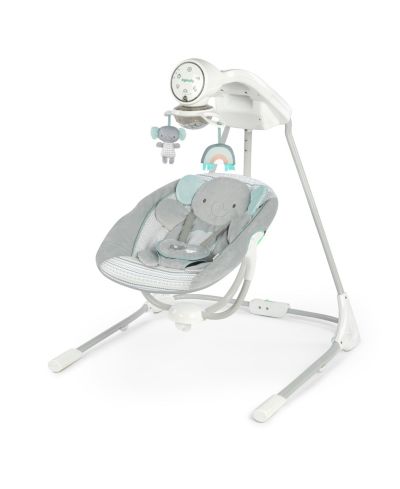 Детская люлька Ingenuity Inlighten 5-Speed с поворотным детским сиденьем