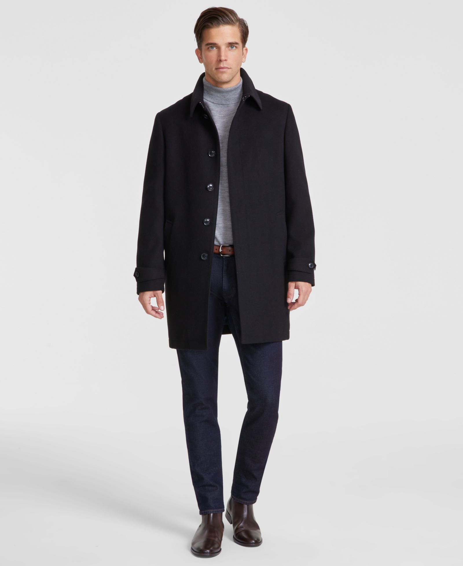 Tommy Hilfiger Men Modern Fit Car Coat