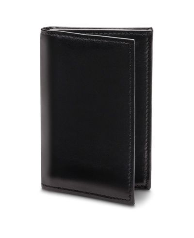 Bosca Men's Old Leather Full Gusset 2 Pocket Card Case With ID