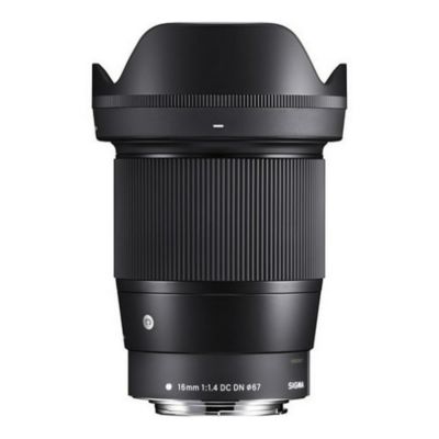 Sigma 16mm f/1.4 DC DN Contemporary Wide-Angle Lens for Canon EF-M