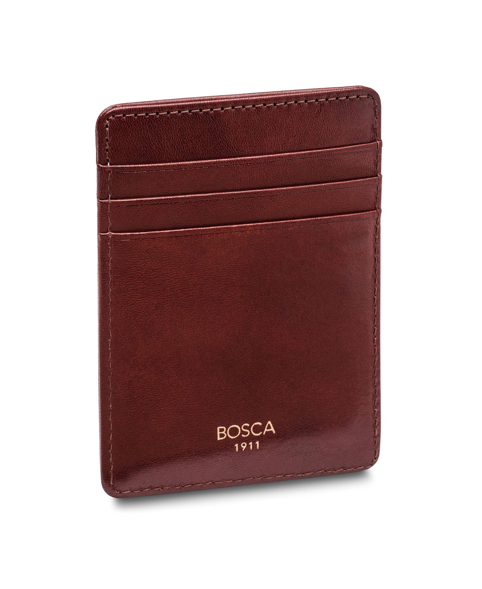 Мужской кожаный кошелек Bosca Old Leather Deluxe Front Pocket