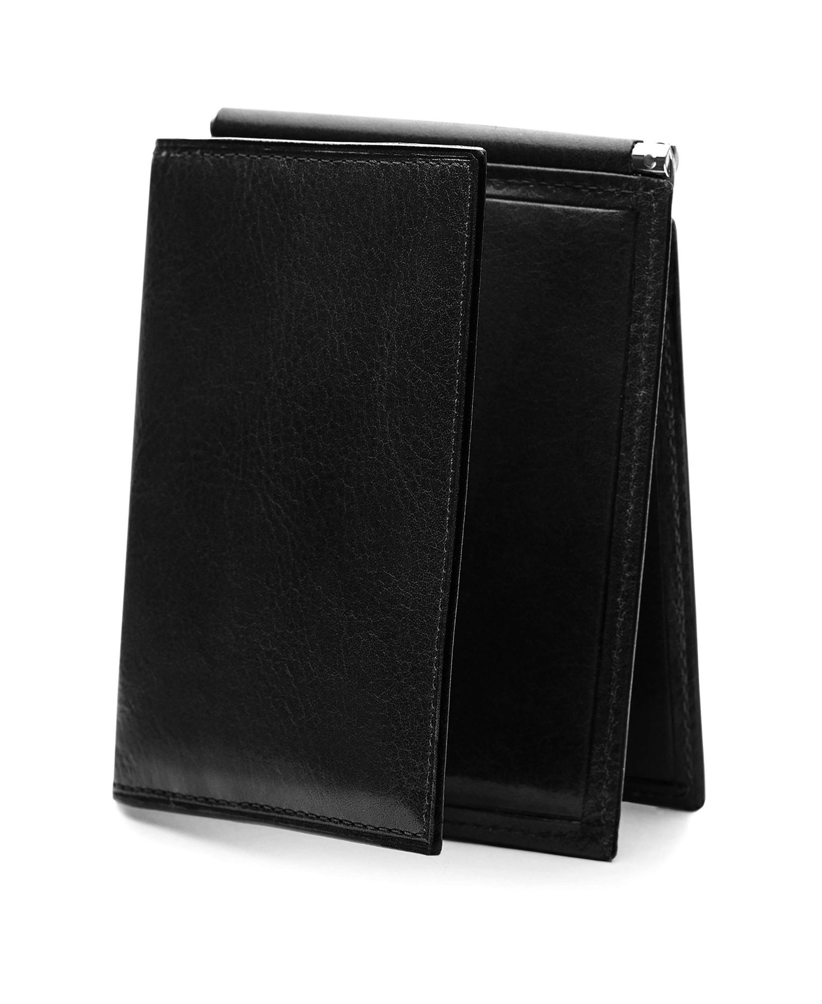 Bosca Men's Old Leather Money Clip with pocket