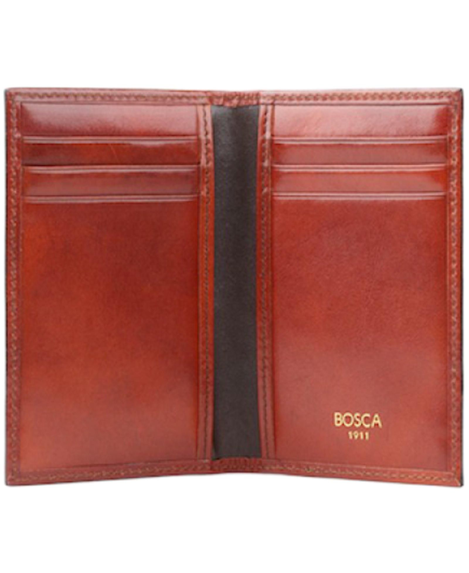 Bosca Men's Old Leather 8 Pocket Credit Card Case