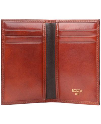 Bosca Мужской кожаный картхолдер на 8 отделений Old Leather