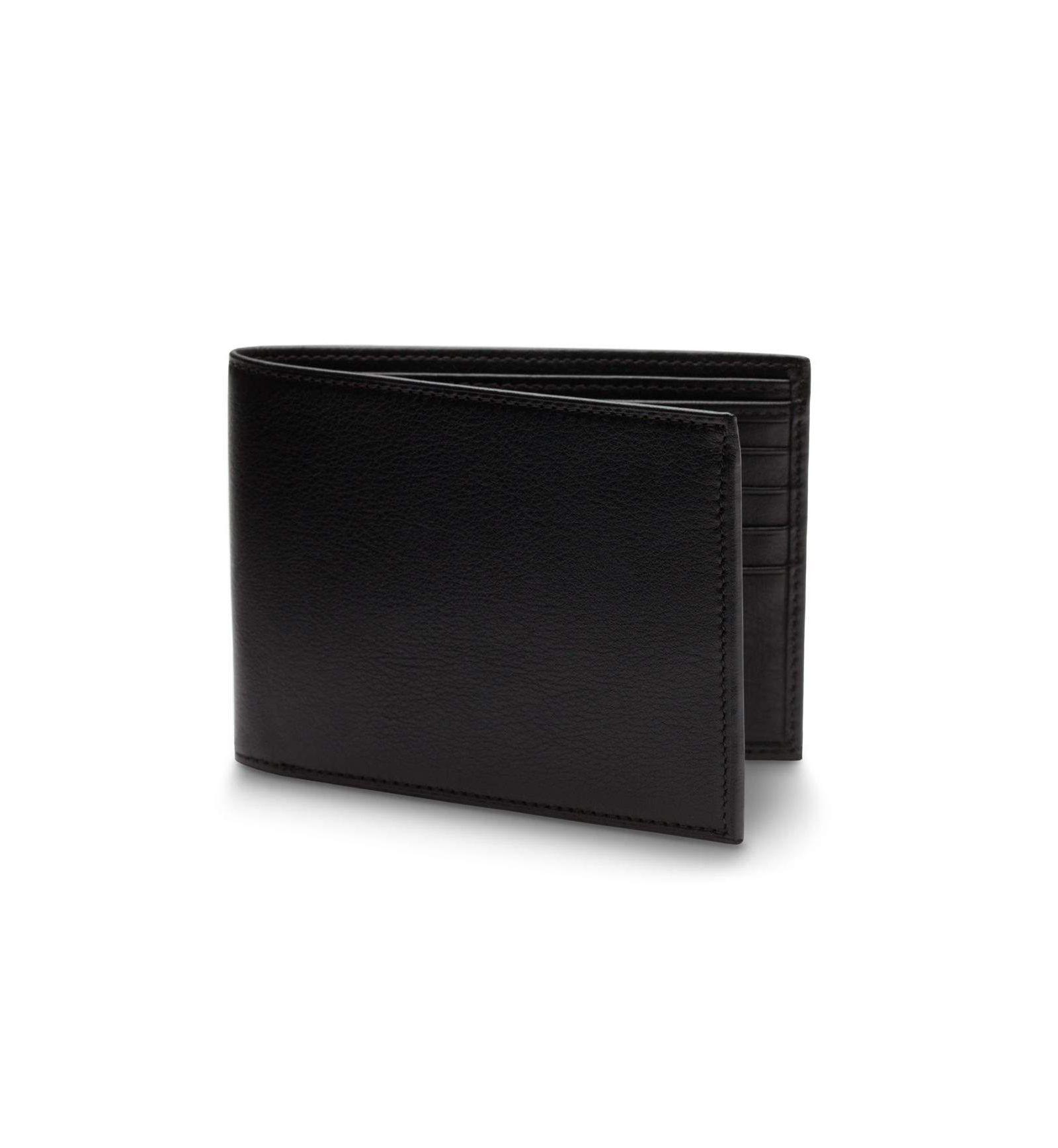 Мужской кошелек Bosca Nappa Vitello Continental ID RFID Black