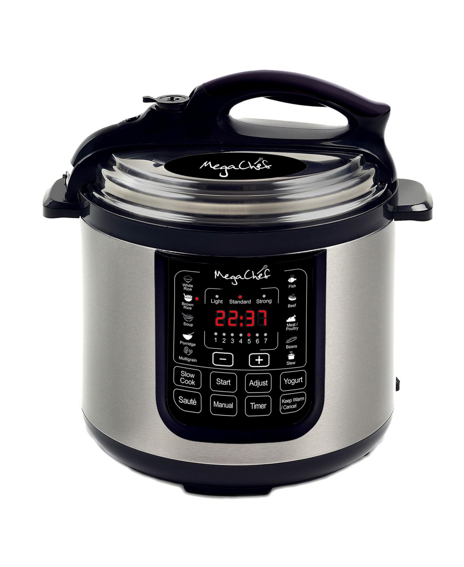 Megachef 8 Quart Digital Pressure Cooker with 13 Pre-set Multi-Function Features