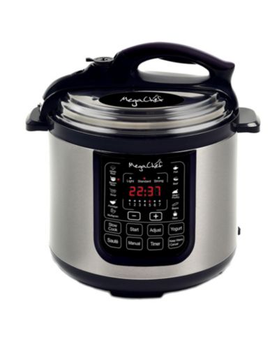 Megachef 8 Quart Digital Pressure Cooker with 13 Pre-set Multi-Function Features