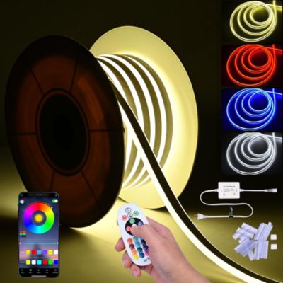 DELight Уличный водонепроницаемый светодиодный неоновый шнур 50 Feet AC 110-120V Multi-color(16) DSL003